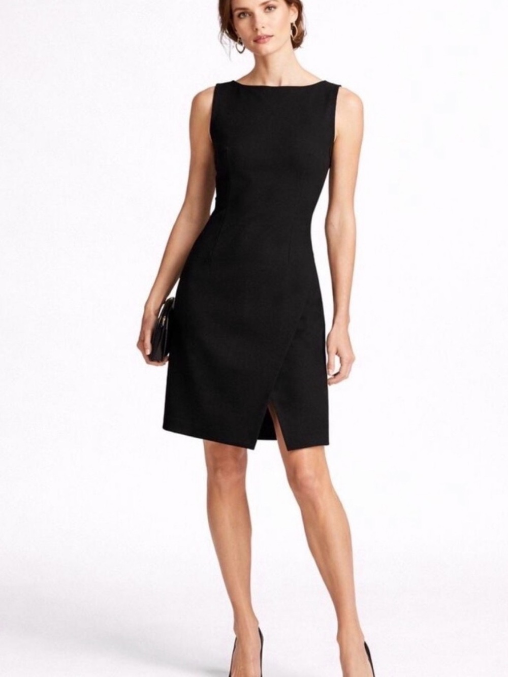 Theory Size 2 Risbana Black Sheath Dress - NWT